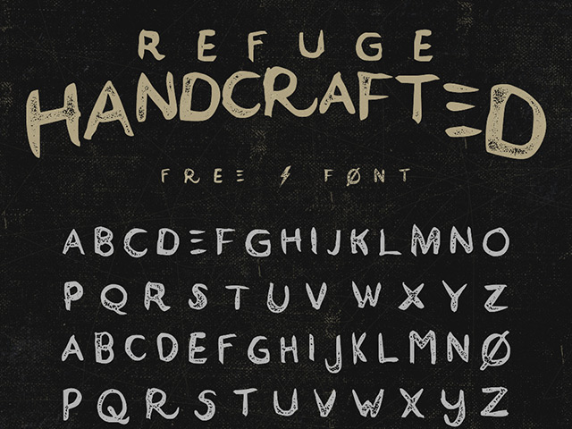Refuge free font