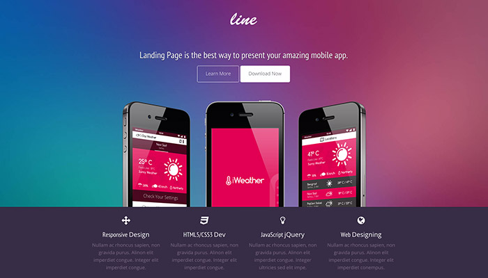 Mobile Lander Bootstrap Template