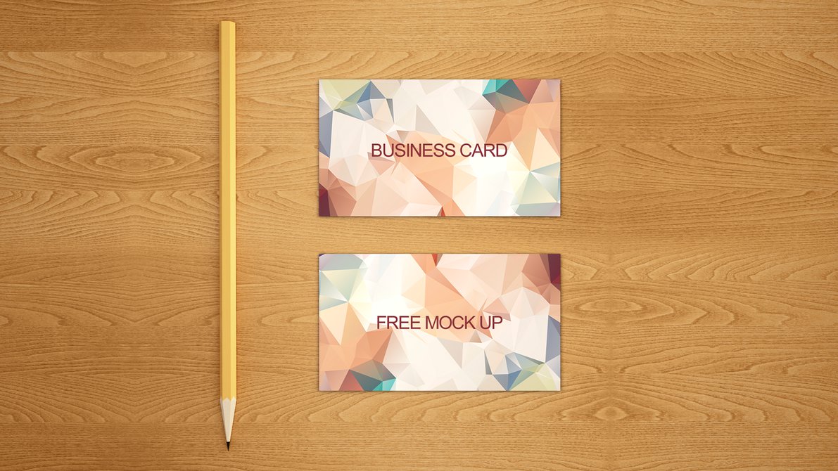 Business card free mock up PSD