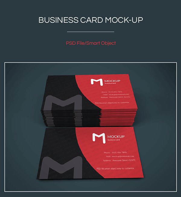 Business Cards Mockup by Graph Berry