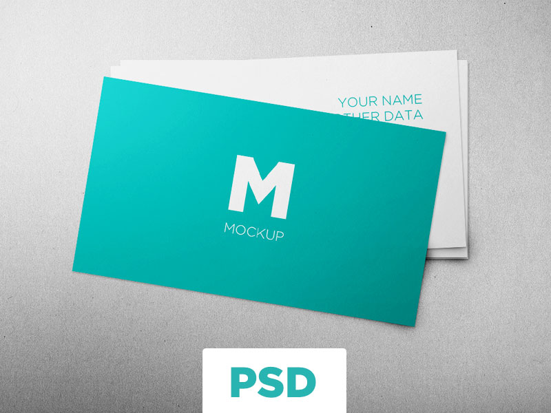 Free Business Cards Mockup by Alberto González Roges