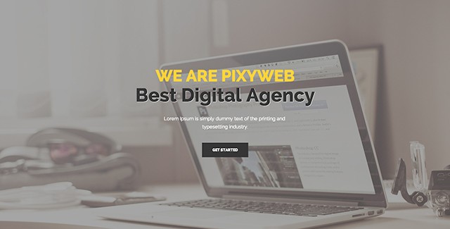 PixyWEB - Responsive One Page Template