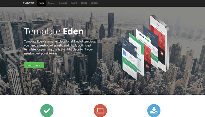 Free Responsive Bootstrap Template