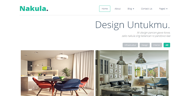 Nakula - Responsive Portfolio Theme