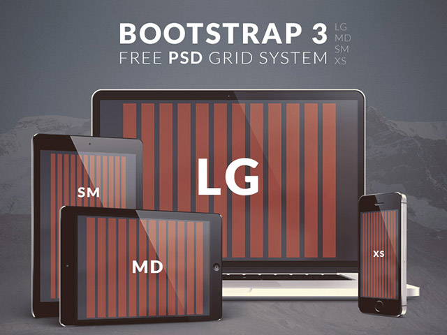 Bootstrap 3 grid system – PSD