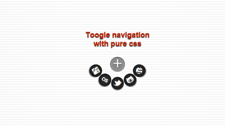 pure css toggle navigation flyout