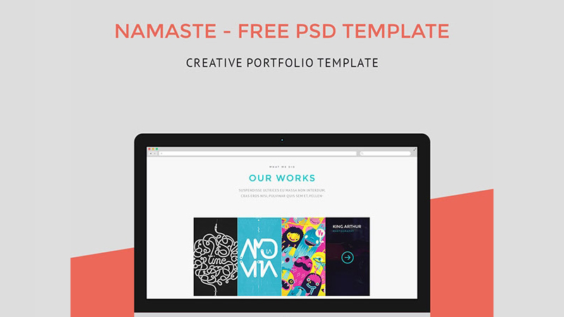 Namaste PSD Template