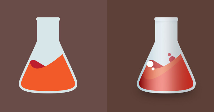 split testing flasks science