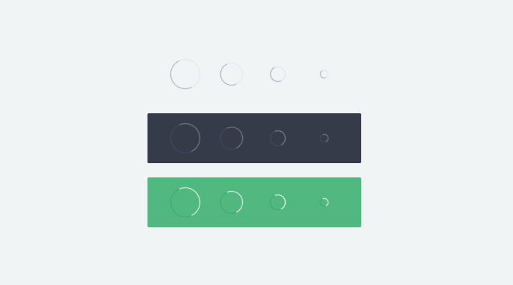 circle animated effect css3 open source