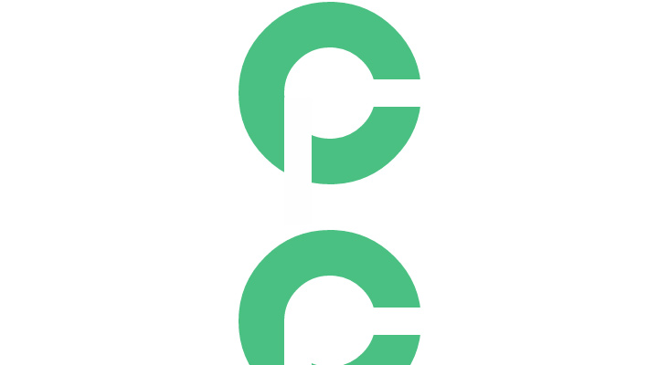 green logo graphic glyph animated