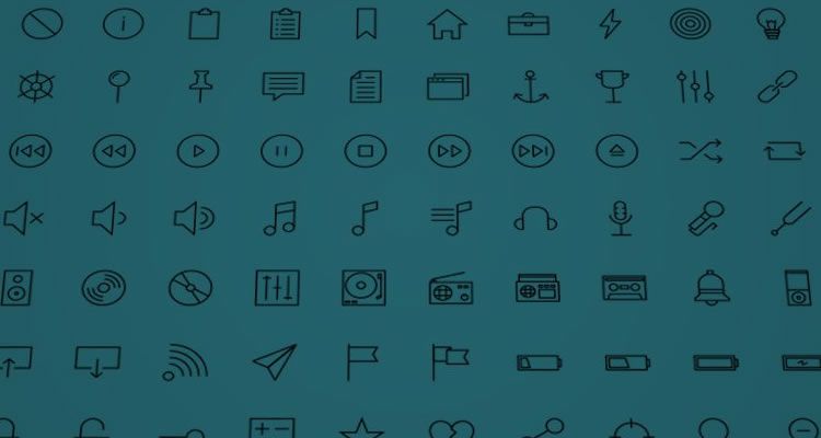 Mobile Icon Sets Linea Iconset 730+ icons SVG PNG Webfont formats free