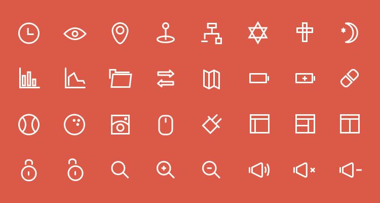 3px Icons Vector Set 80 icons AI PSD formats freebie