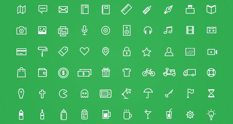 Odincons 1.0 100 icons PSD format free