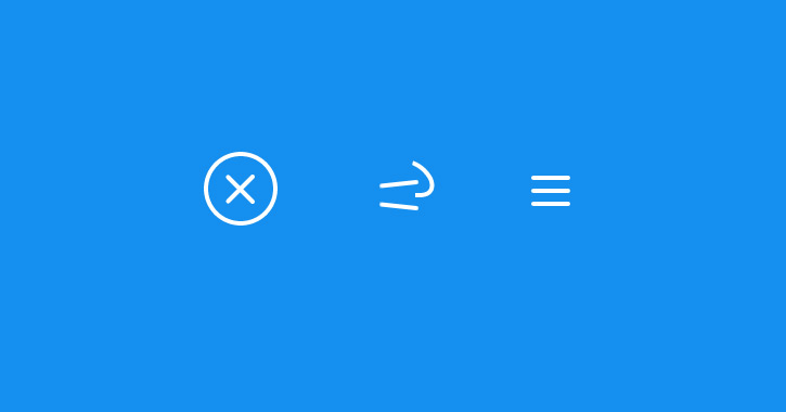 hamburger three bar icon svg