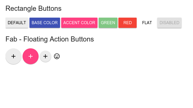 Buttons Example