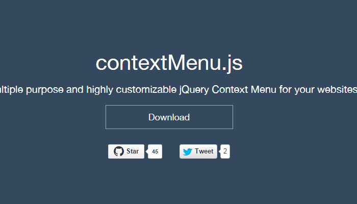 context menu js javascript