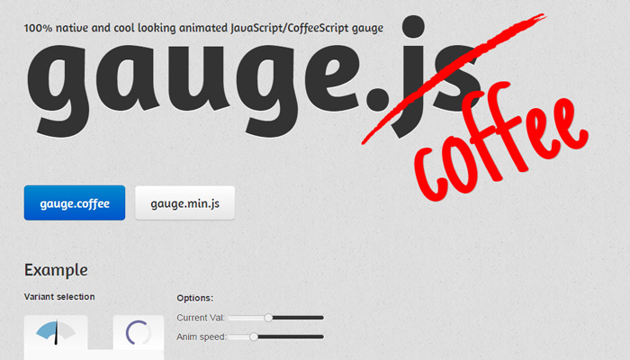 gauge js open source plugin
