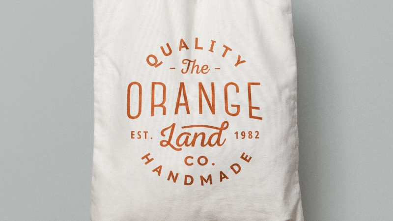 PSD Canvas Tote Bag Mockup