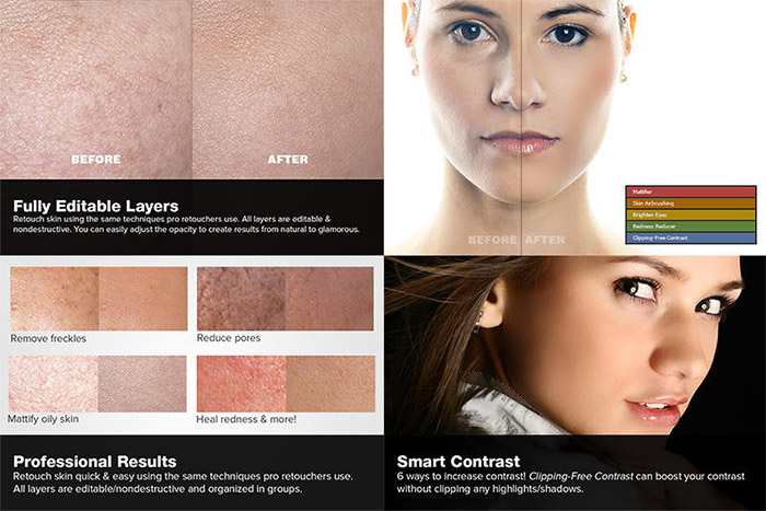 Skin Retouching Photoshop Actions