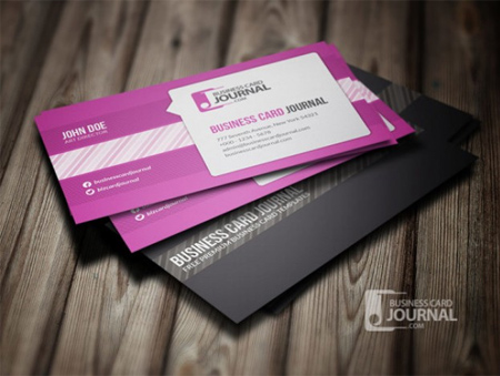 Purple-speech-bubble-business-card-template