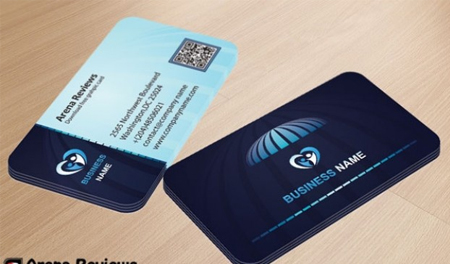 Corporate-business-card-in-blue-colors