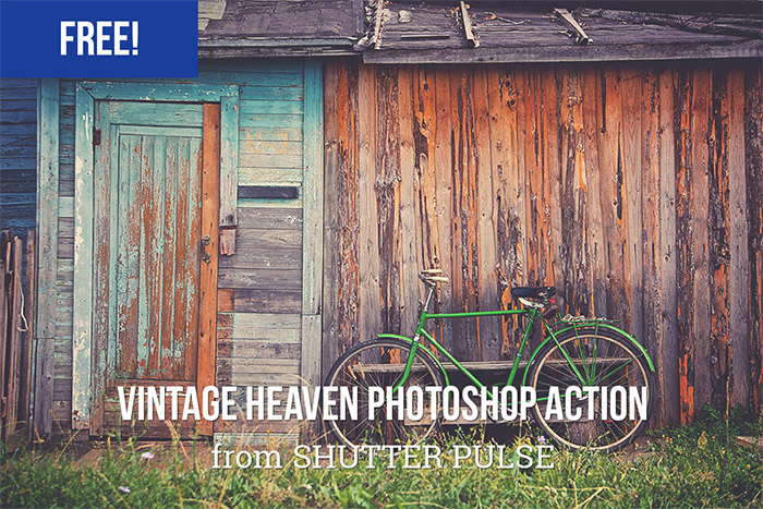 Vintage Heaven Photoshop Action