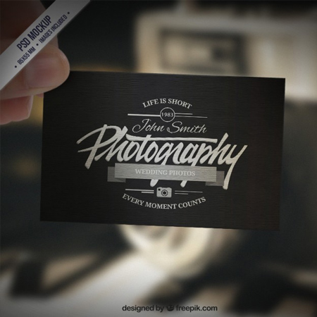 Business-card-mockup-in-retro-style