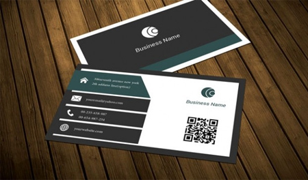 Dark-slate-business-card-template