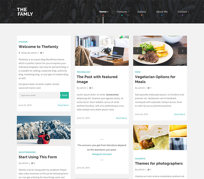 thefamily WordPress Themes