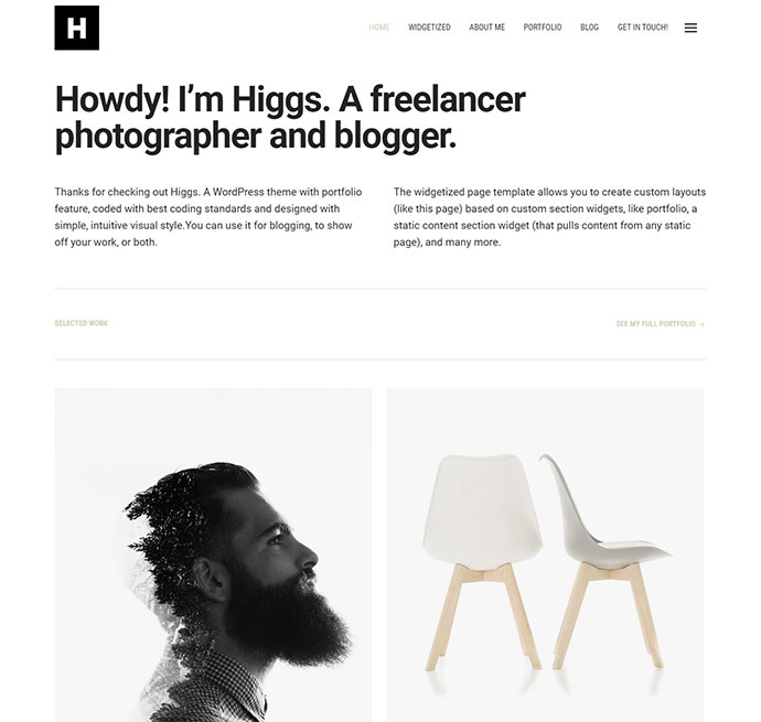 Higgs WordPress Theme WordPress Themes