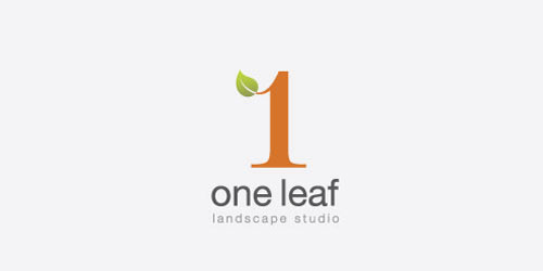 One Leaf Landscape Studio Logo
