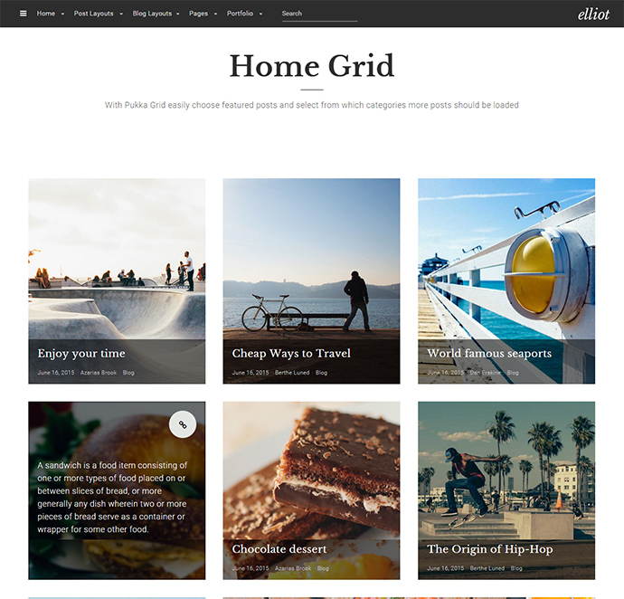 elliot WordPress Themes