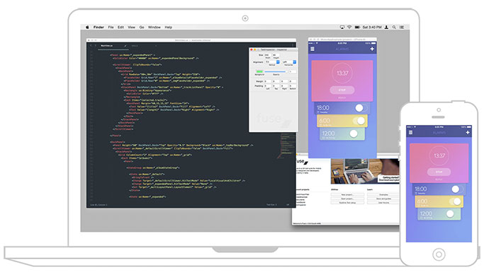 Fuse is for mobile app developer and designer