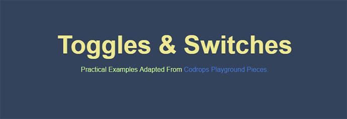 Toggles & Switches