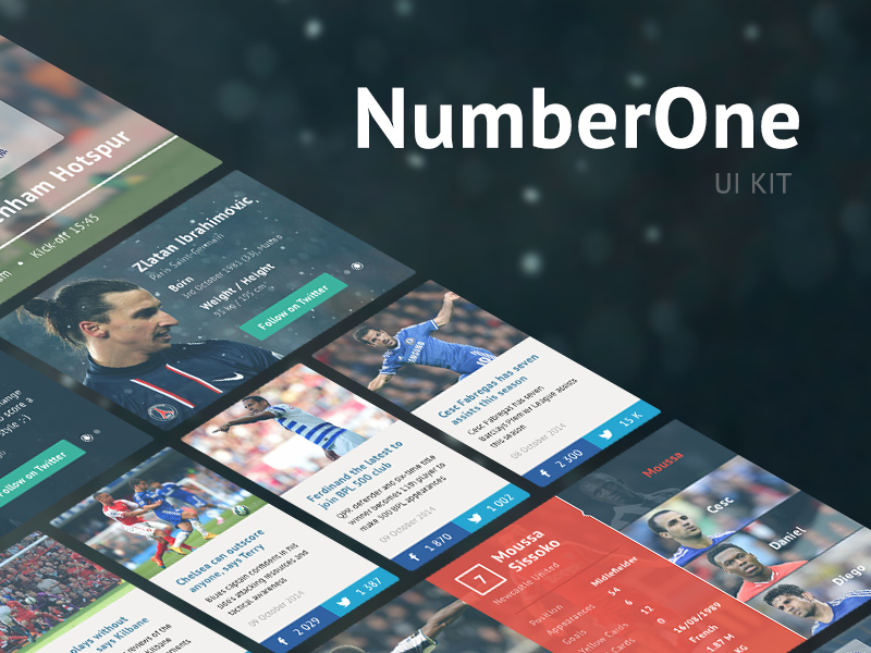 Number One UI Kit