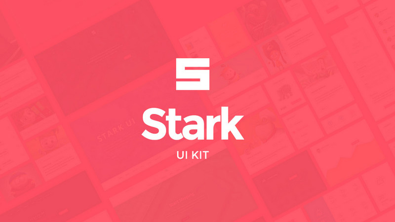 Free PSD Stark UI Kit