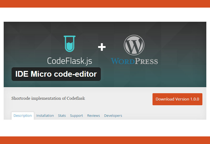 IDE Micro Code-editor WordPress Plugin