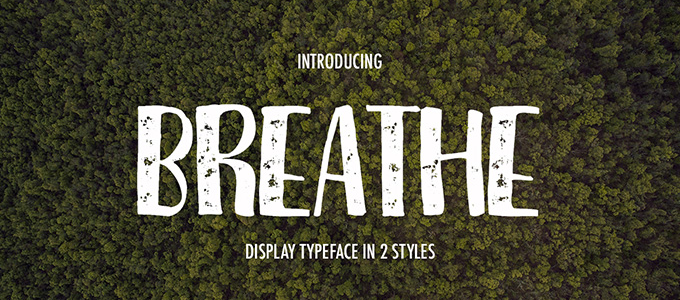 Breathe Dispay Typeface
