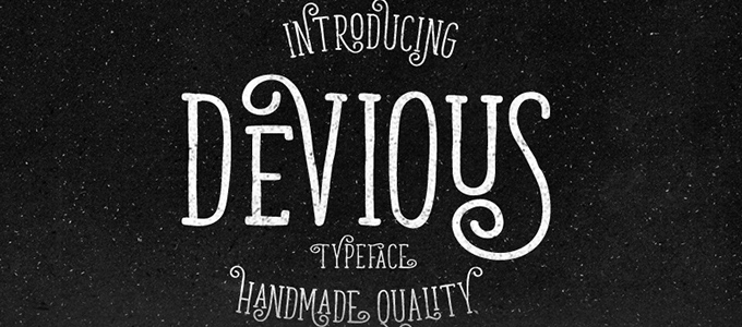 Devious Typeface