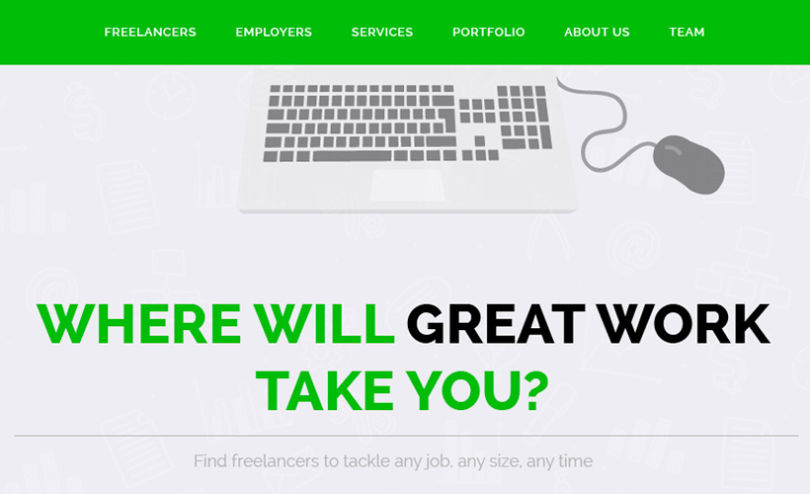 Joby: Job Finder Landing Page Template