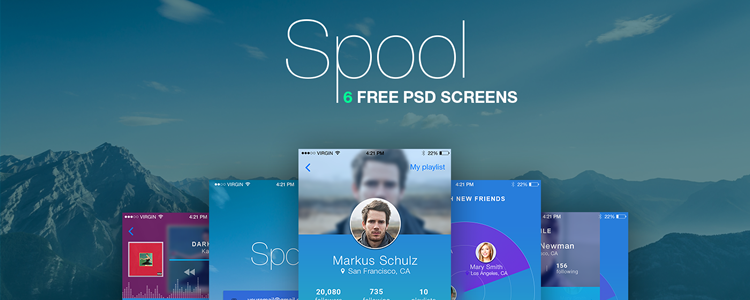 Spool Mobile UI Kit