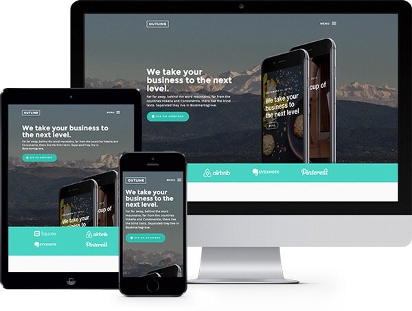 Download Outline - Fresh Free HTML5 Bootstrap Template - iDevie