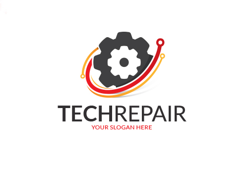 Tech Repair Logo Template