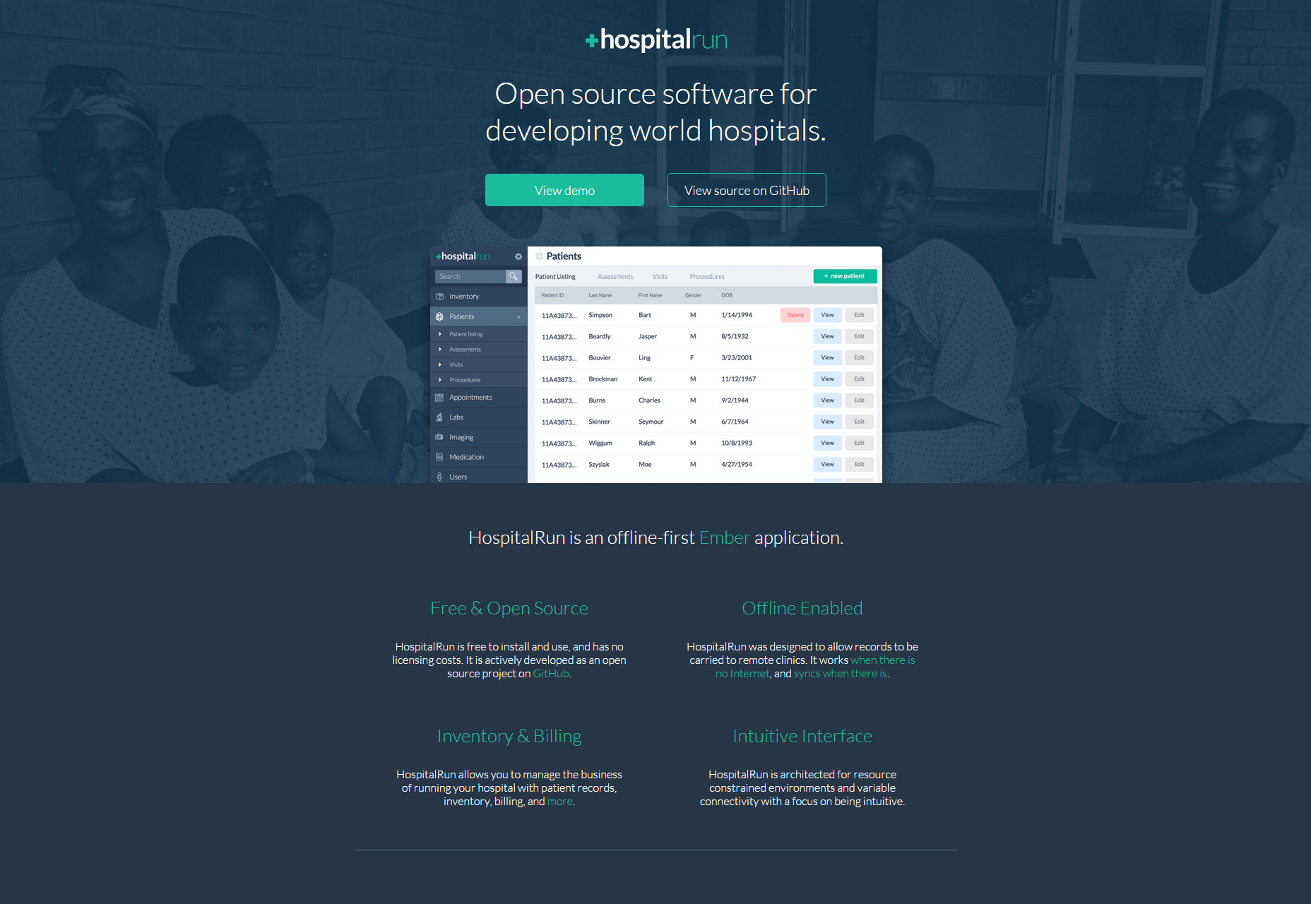 HospitalRun: Open Source Software for Developing World Hospitals