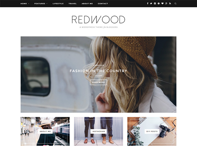 redwood WordPress Themes