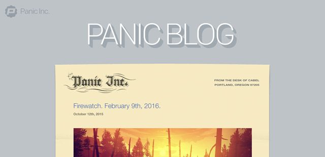 Panic-Blog