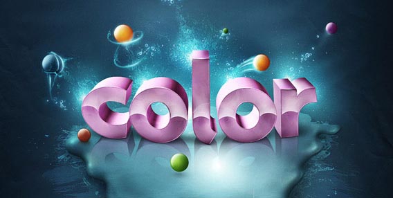 Add Fantastic Color to 3D Text