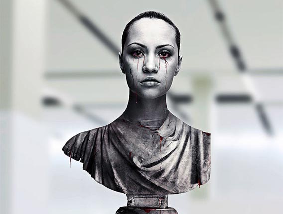 Create a Greek Sculpture Using Stock Photography and Photoshop