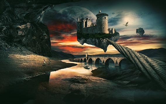 Create a Surreal Landscape Using Photo Manipulation