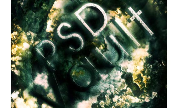 Design a Grunge-Style Abstract Typography with Rusted Metal Texture in Photoshop